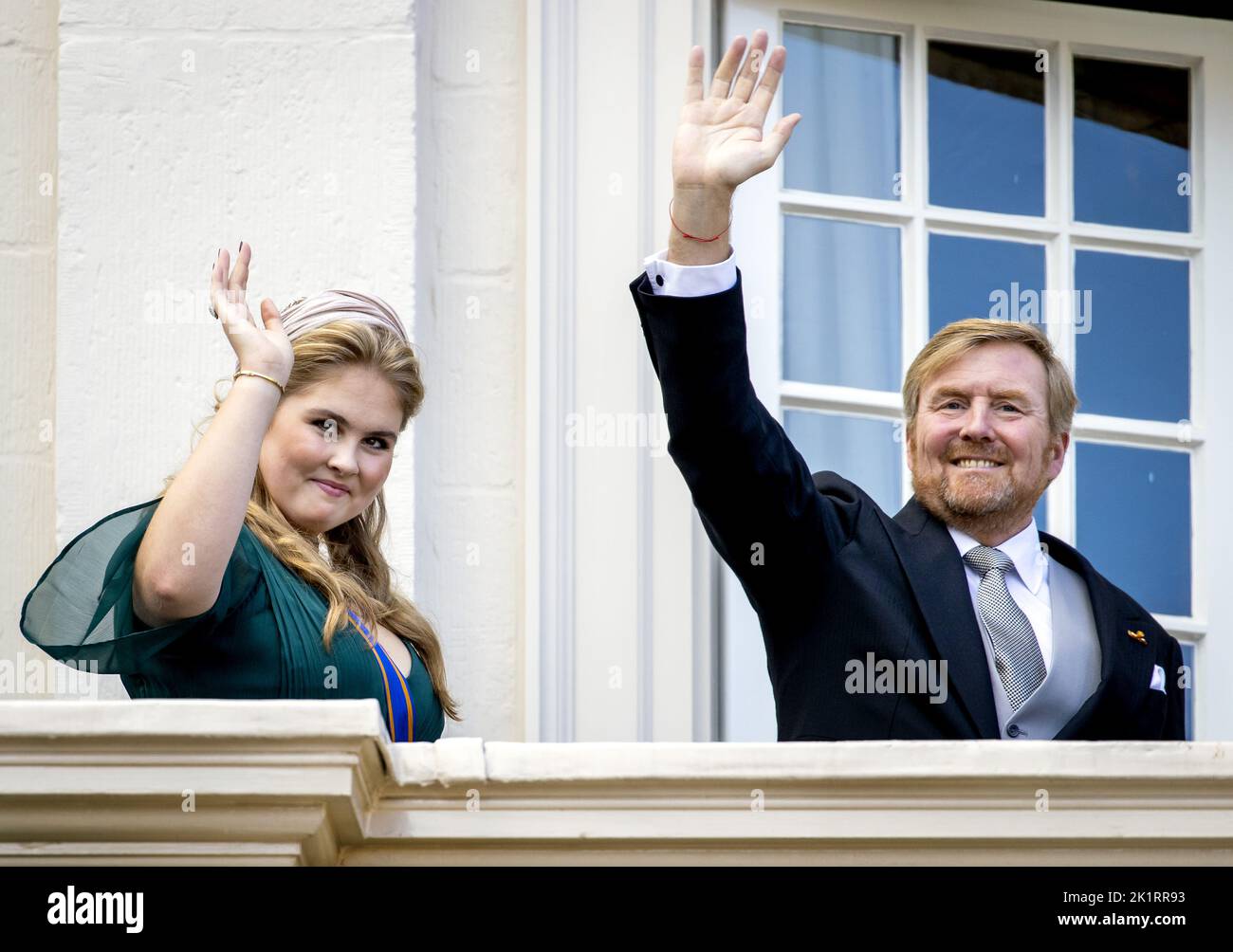 2022-09-20 14:23:58 LA HAYE - la princesse Amalia et le roi Willem