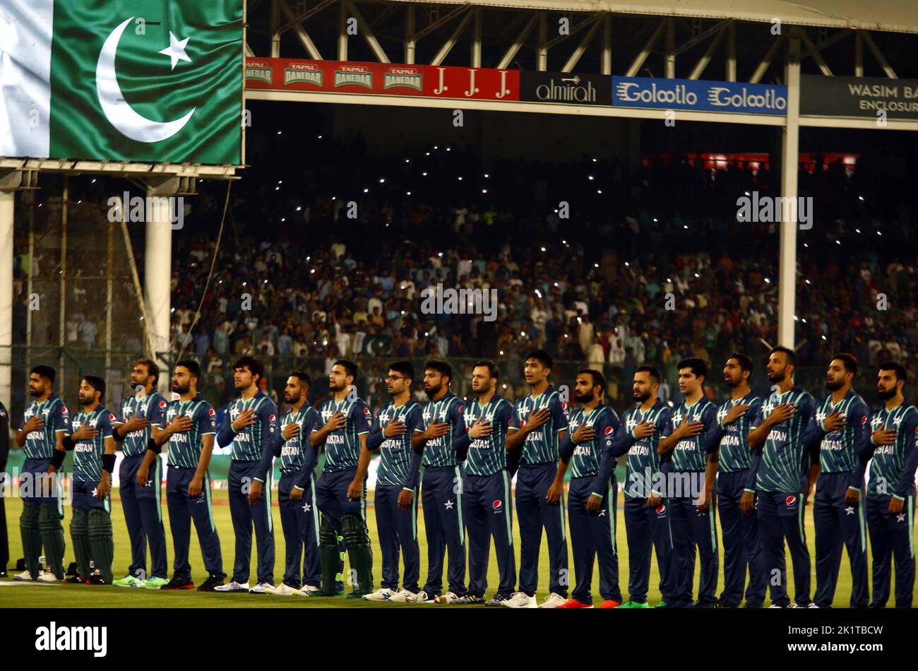 Pakistan cricket team Banque de photographies et d’images à haute