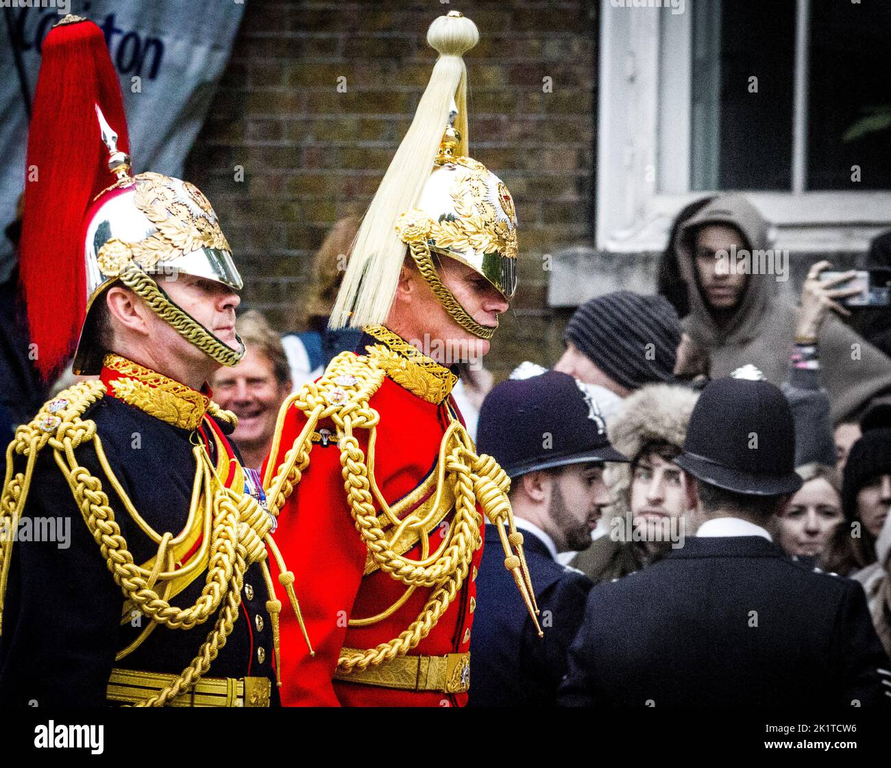 Westminster, Londres, Royaume-Uni. 19th septembre 2022. Funérailles de la reine Elizabeth II Credit: Newspics UK London/Alay Live News Banque D'Images