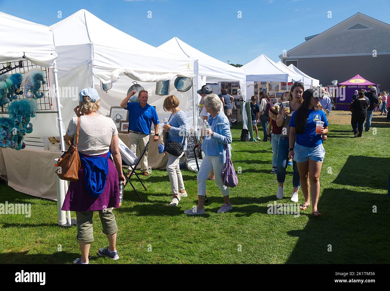 Le festival annuel de Cranberry à Harwich, Massachusetts, sur Cape Cod, États-Unis Banque D'Images