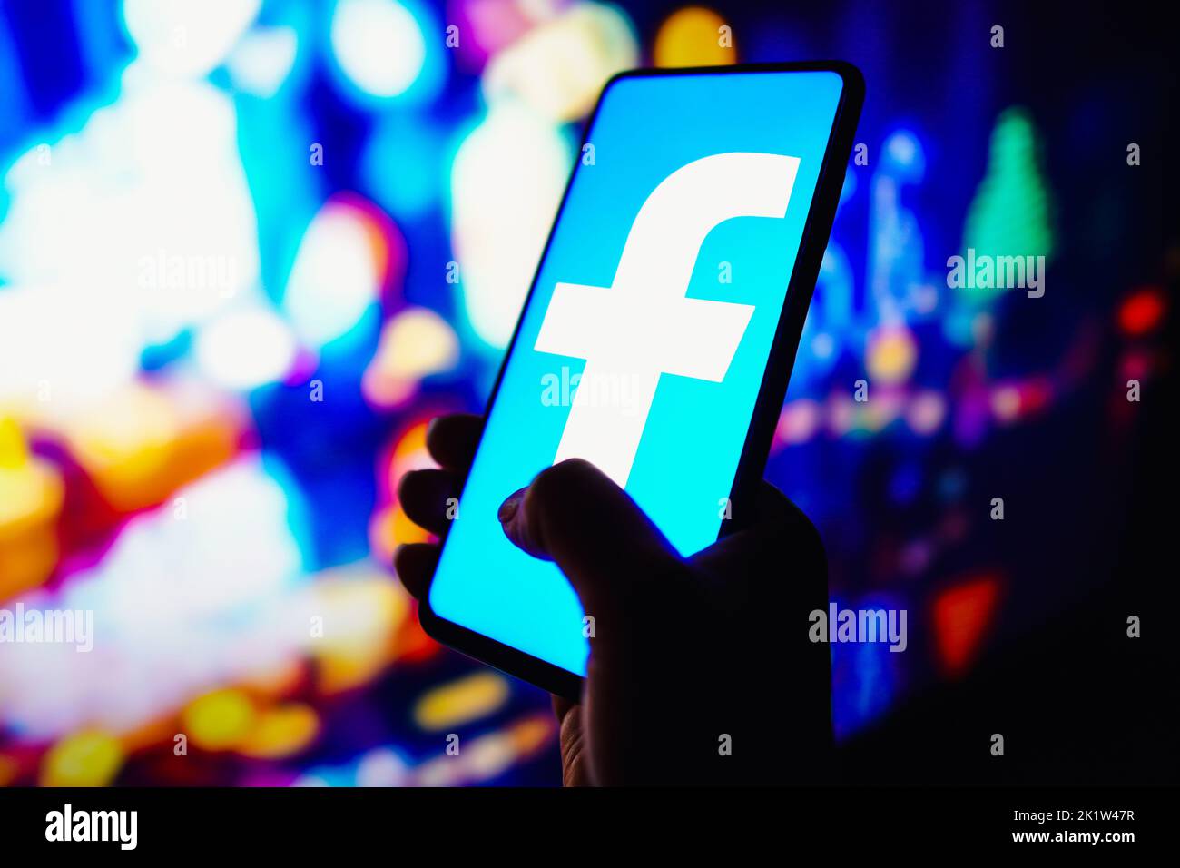 Brésil. 20th septembre 2022. Dans cette illustration, le logo Facebook affiché sur un smartphone. (Photo de Rafael Henrique/SOPA Images/Sipa USA) crédit: SIPA USA/Alay Live News Banque D'Images