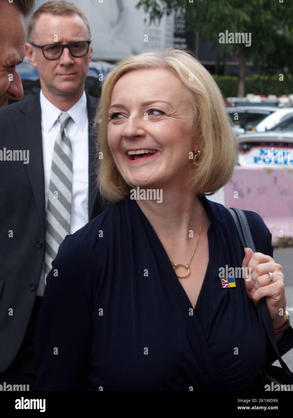 20 septembre 2022, New York, New York, Etats-Unis : 20 septembre, 2022 NEW YORK 77th .Assemblée générale des Nations Unies. . Mary Elizabeth ''Liz'' Truss nouvellement élue Premier ministre du Royaume-Uni (Credit image: © Bruce Cotler/ZUMA Press Wire) Banque D'Images