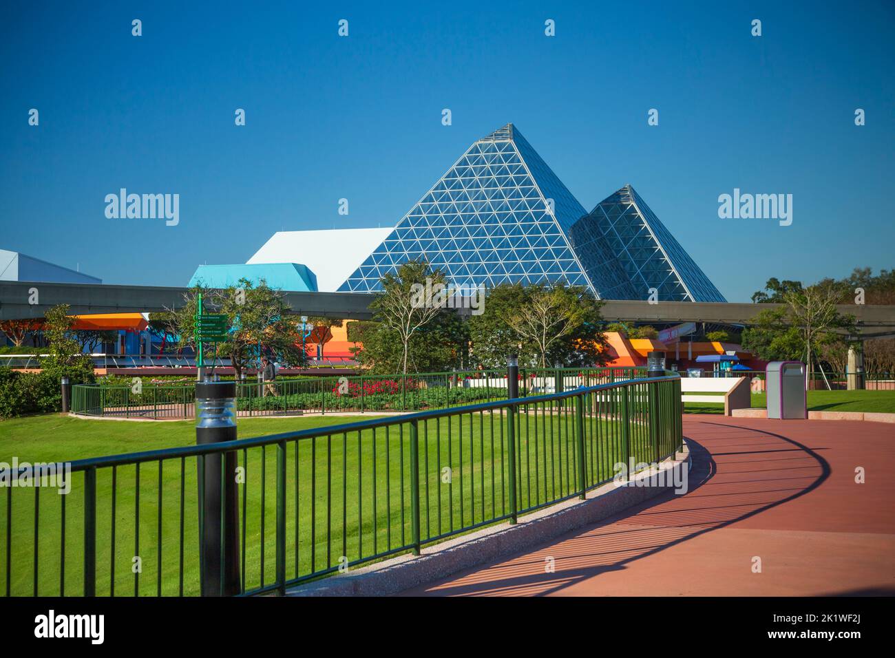 Epcot Center, Orlando, Floride, États-Unis. Banque D'Images