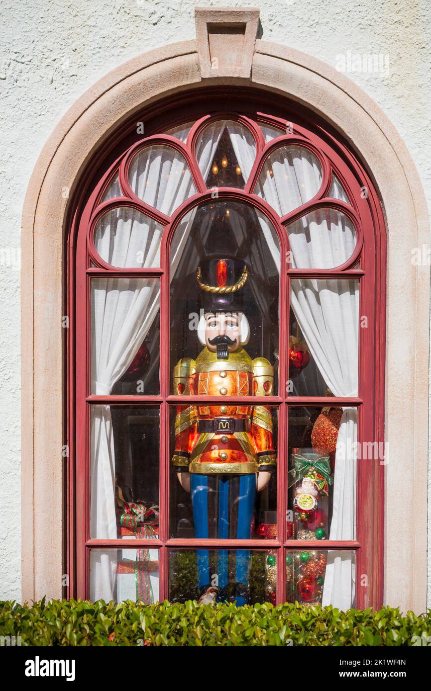 Le pavillon allemand à Epcot Center, Orlando, Floride, États-Unis. Banque D'Images