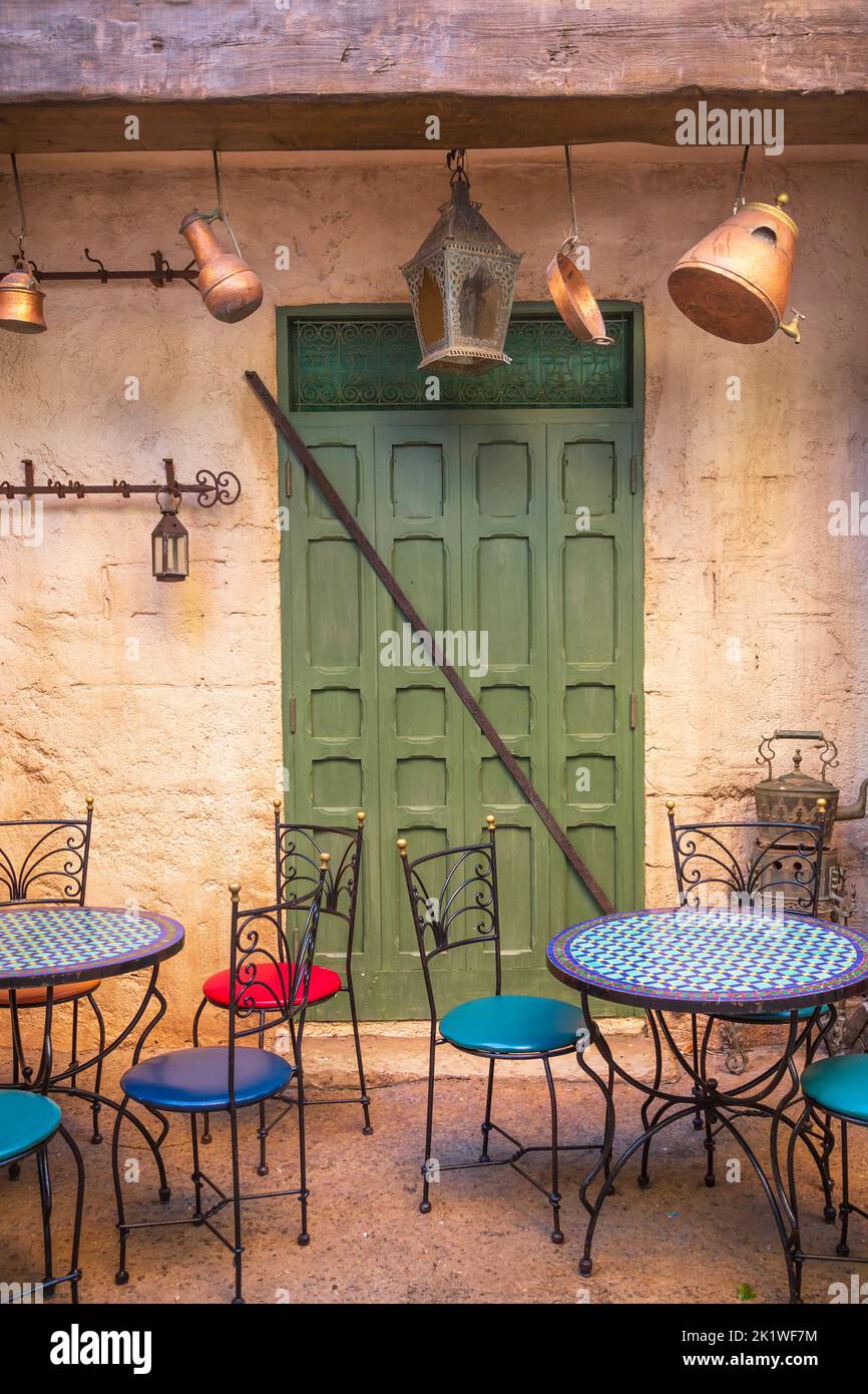 Maroc à Epcot Center, Orlando, Floride, États-Unis. Banque D'Images