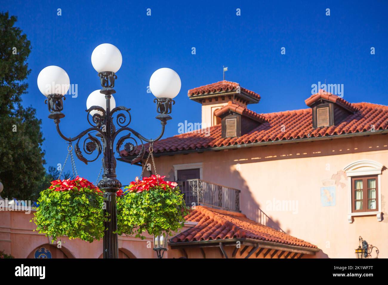 Epcot Center, Orlando, Floride, États-Unis. Banque D'Images