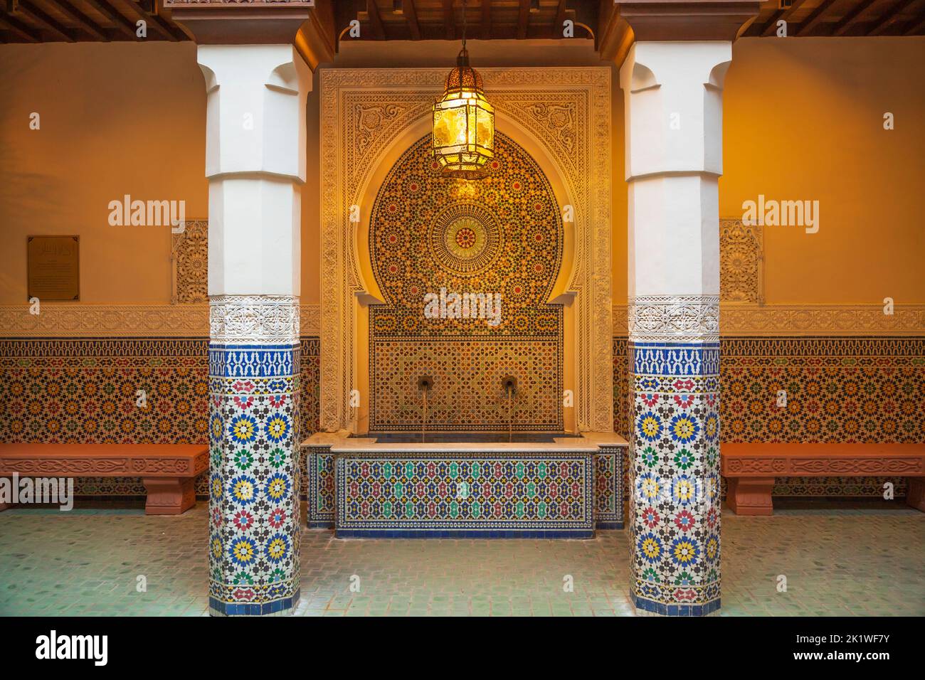 Maroc à Epcot Center, Orlando, Floride, États-Unis. Banque D'Images