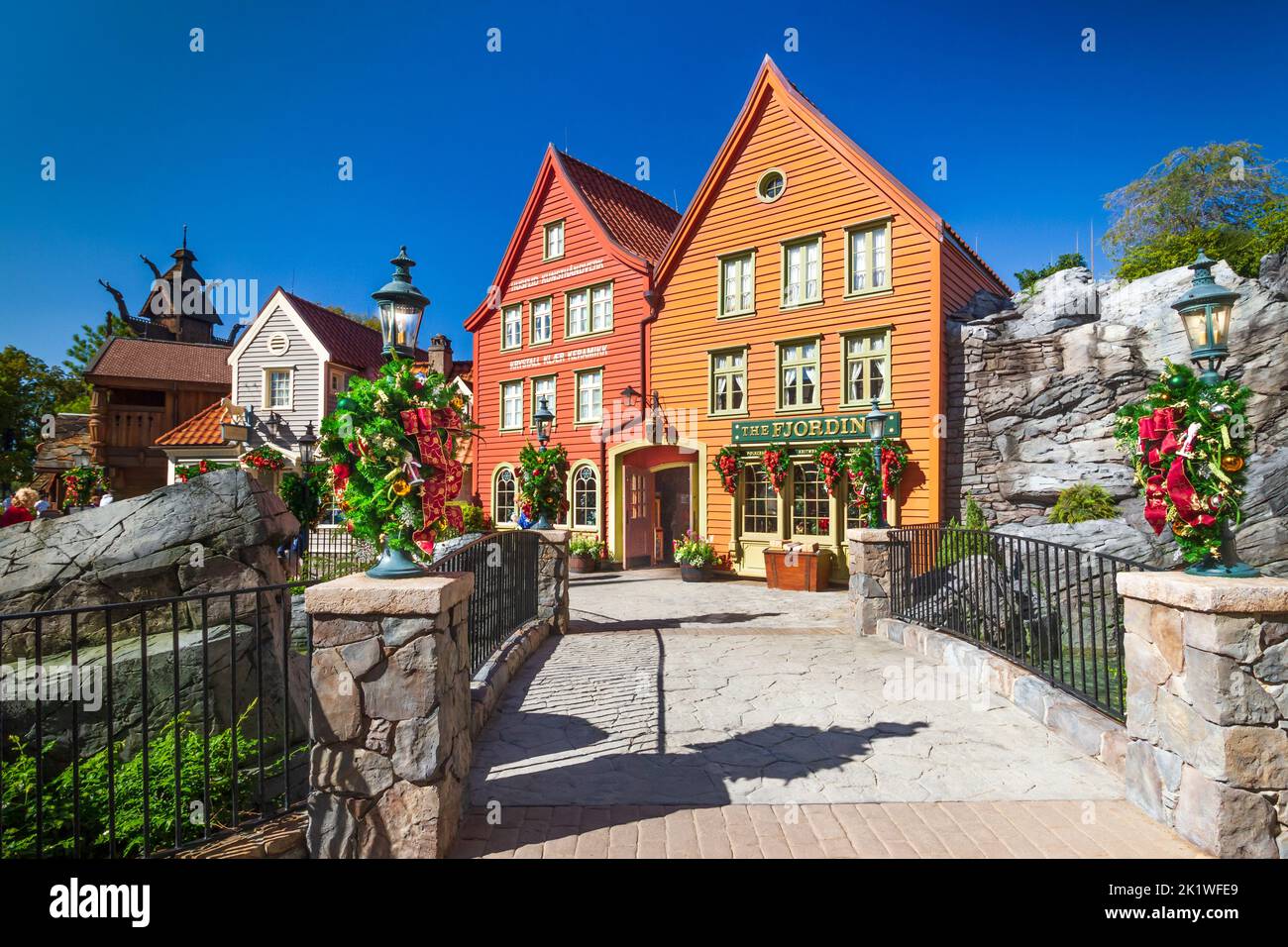Norvège à Epcot Center, Orlando, Floride, États-Unis. Banque D'Images