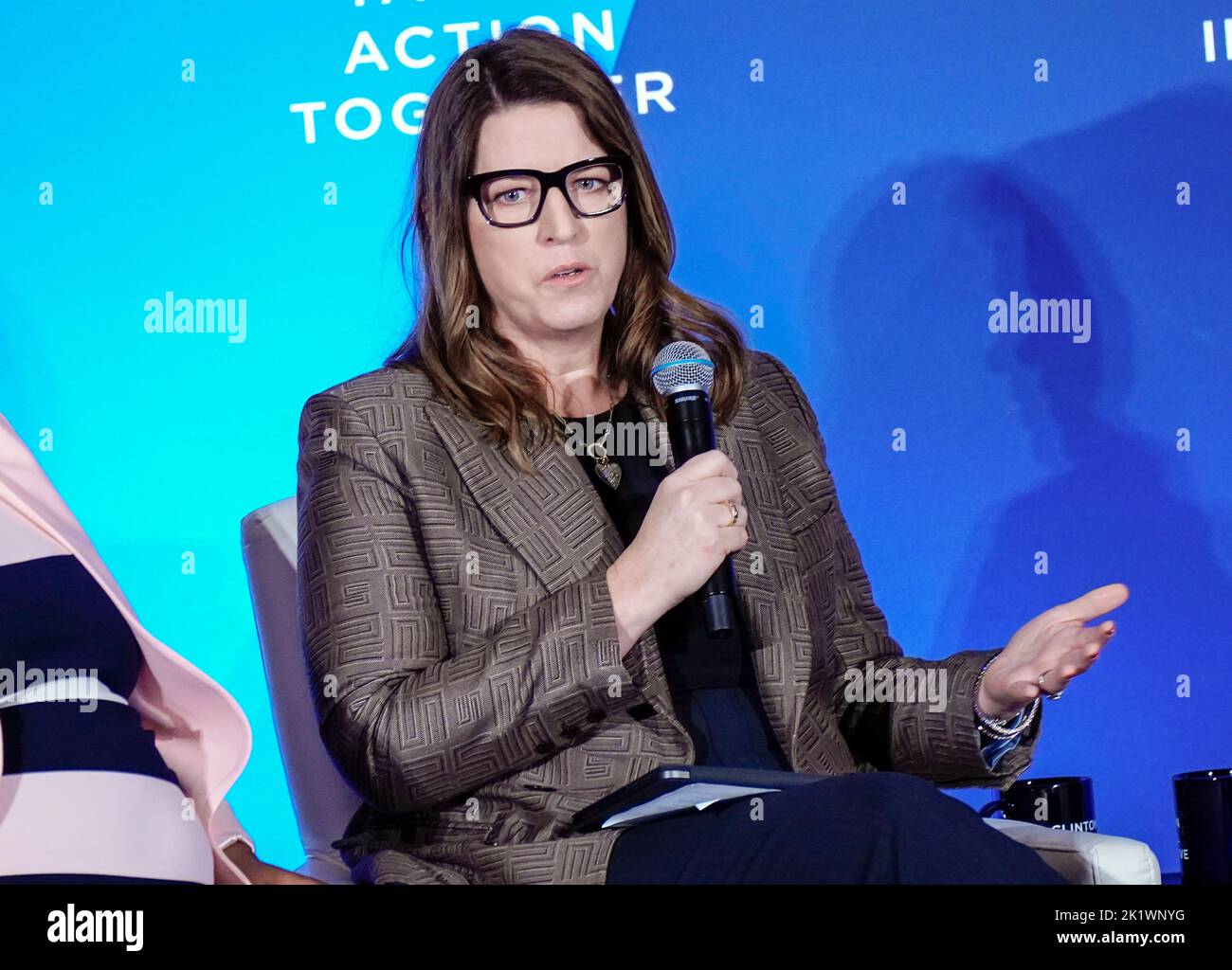 09/20/2022 New York, New York Kara Hurst lors de la Clinton Global Initiative 2022 qui s'est tenue au Hilton Midtown Tuesday 20 septembre 2022 à New York. Photo de Jennifer Graylock-Alamy News 917-519-7666 Banque D'Images