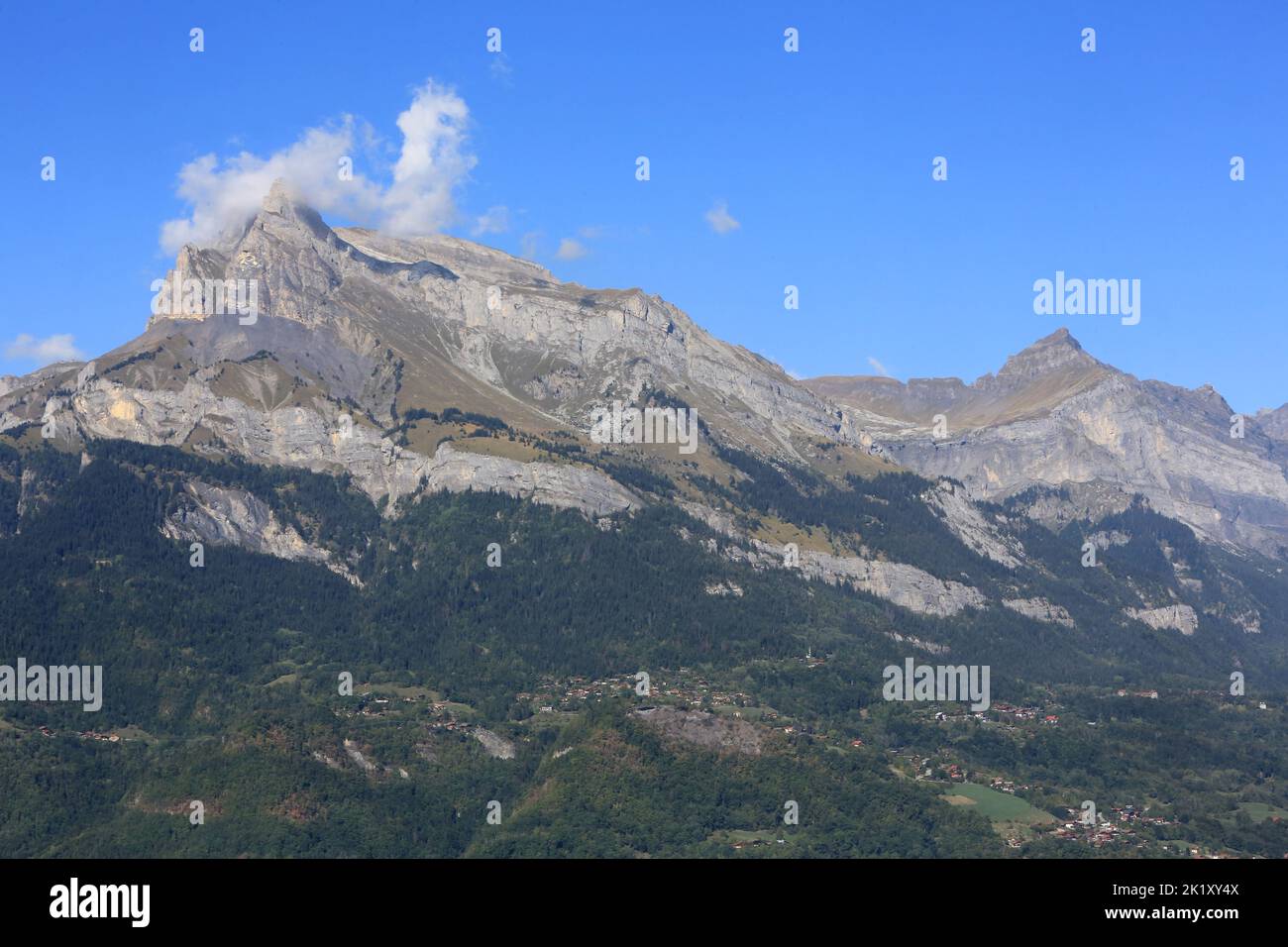 Aiguille de Waran. Aiguille du colonel. Pointe de Platé. Les aiguilles