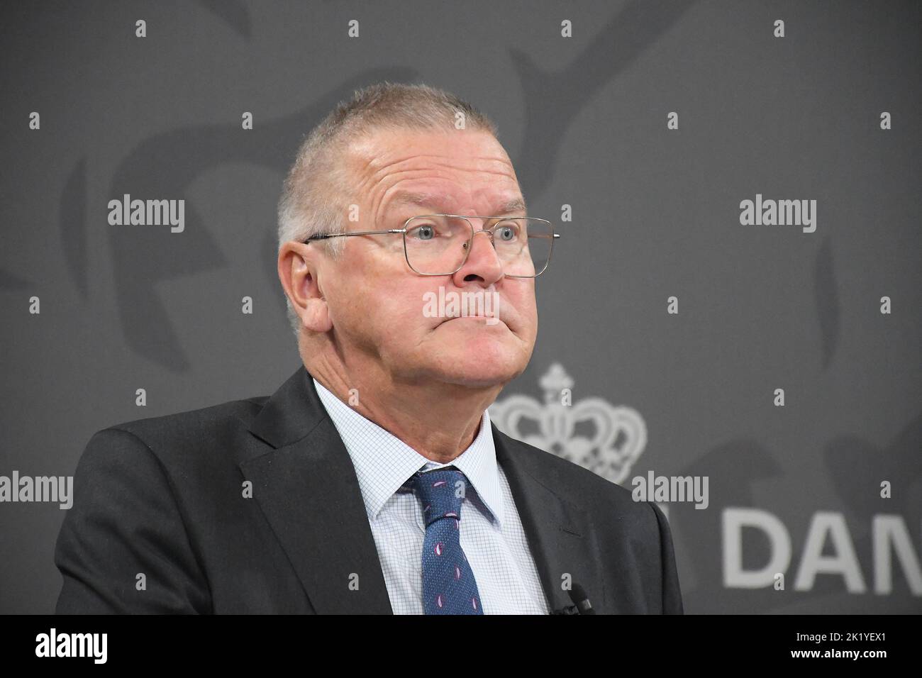 Copenhague -Danemark -21 Septmeber 2022- Lars Rohde Denamrks ...