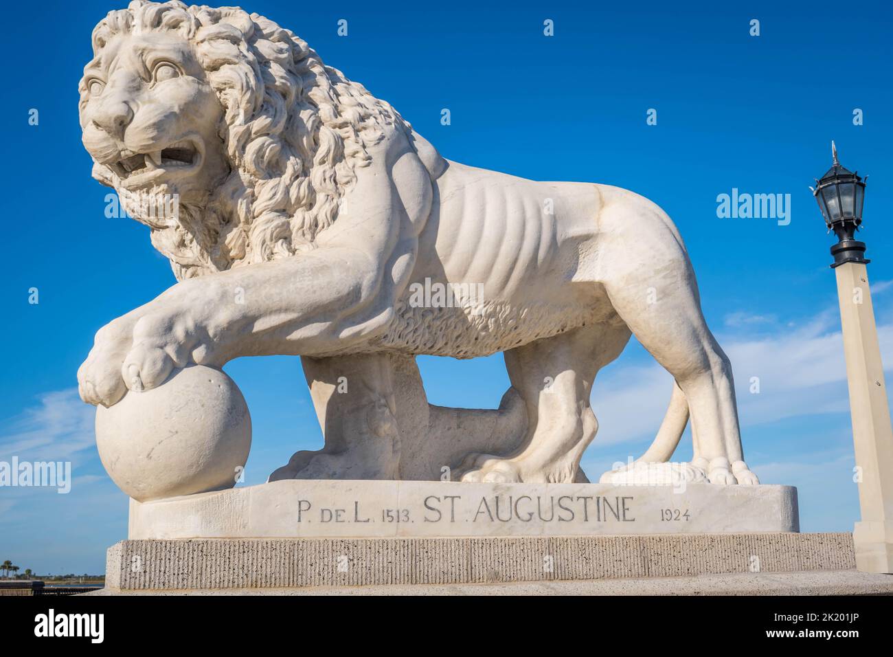 Une base militaire fortifiée bastion dans St Augustine, Floride Banque D'Images