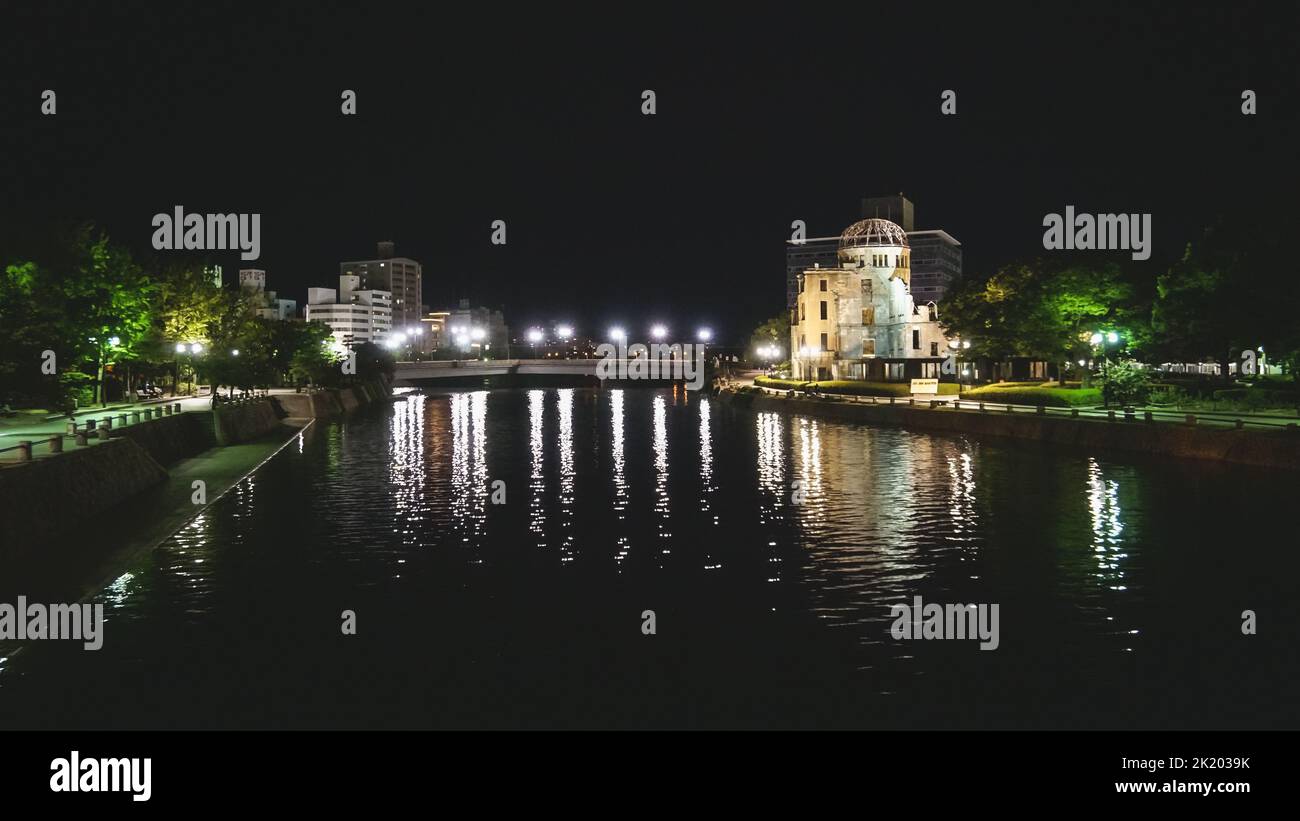 Le dôme atomique, Hiroshima, Japon Banque D'Images