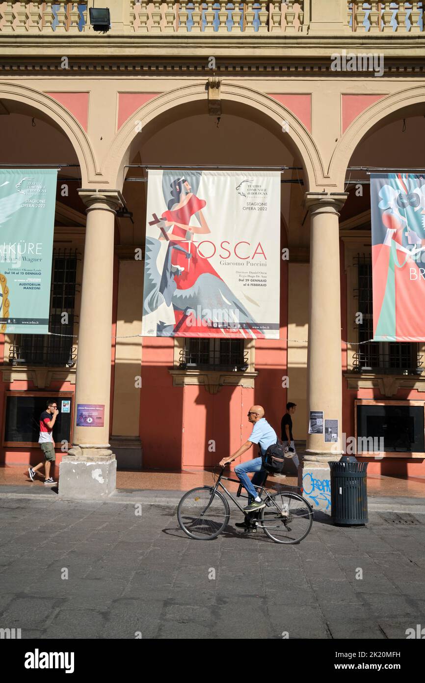 Teatro Comunale di Bologna Fondazione Bologna Italie Banque D'Images