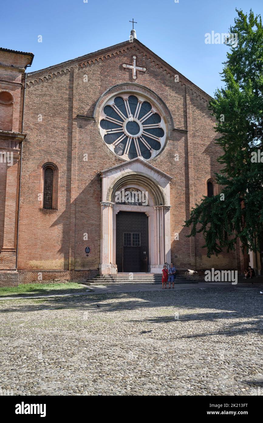 Basilique de San Domenico Bologne Italie Banque D'Images