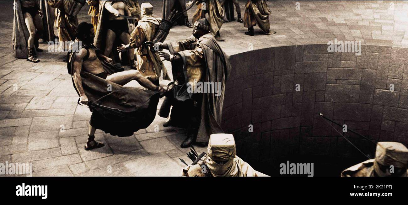 GERARD BUTLER, PETER MENSAH, 300, 2006 Banque D'Images