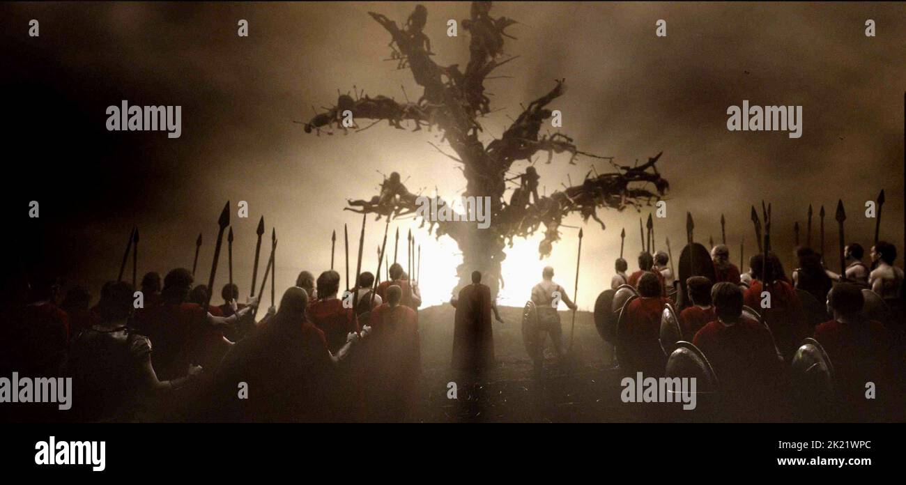 GERARD BUTLER, ANDREW PLEAVIN, 300, 2006 Banque D'Images