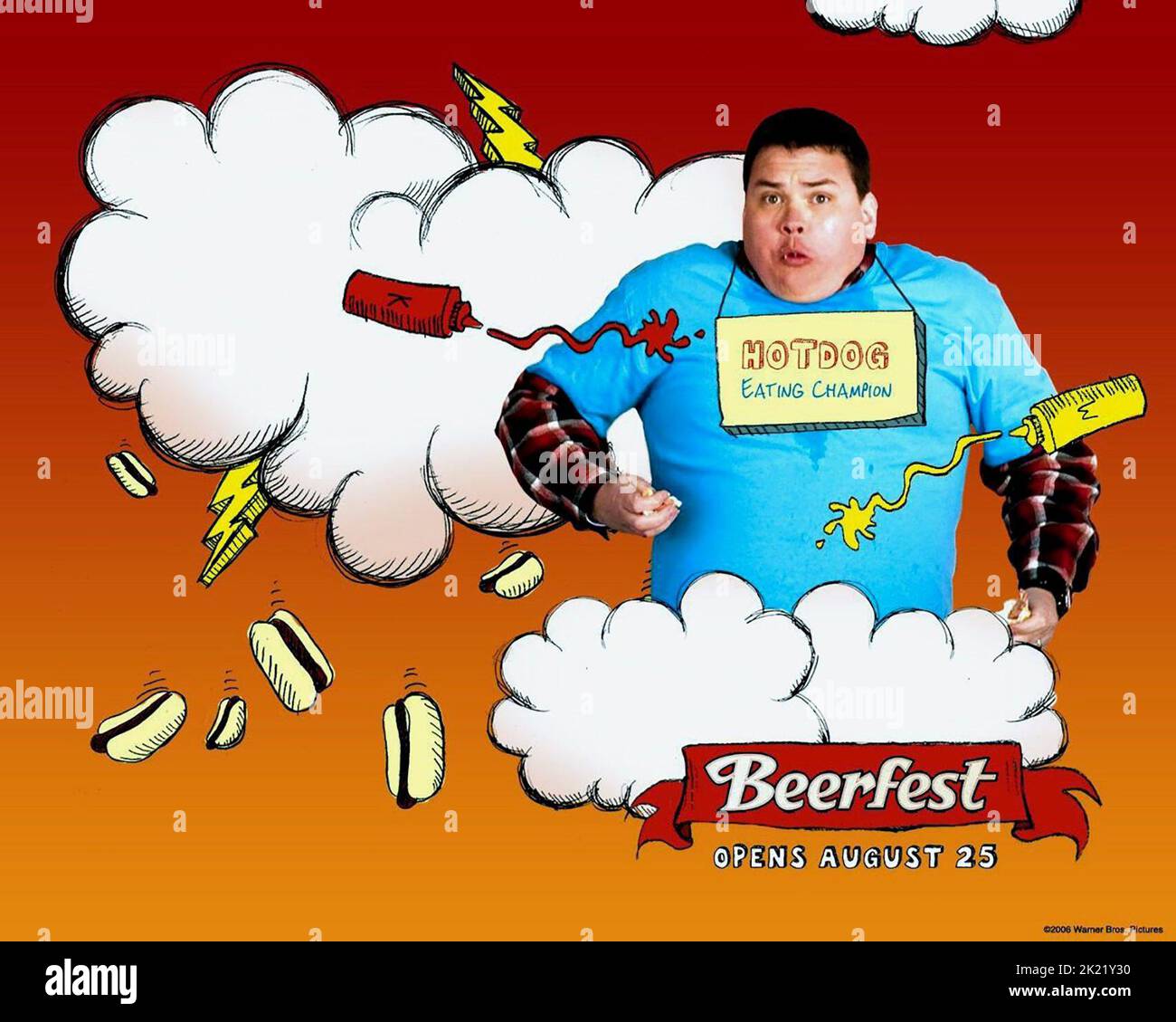 AFFICHE DE KEVIN HEFFERNAN, BEERFEST, 2006 Banque D'Images
