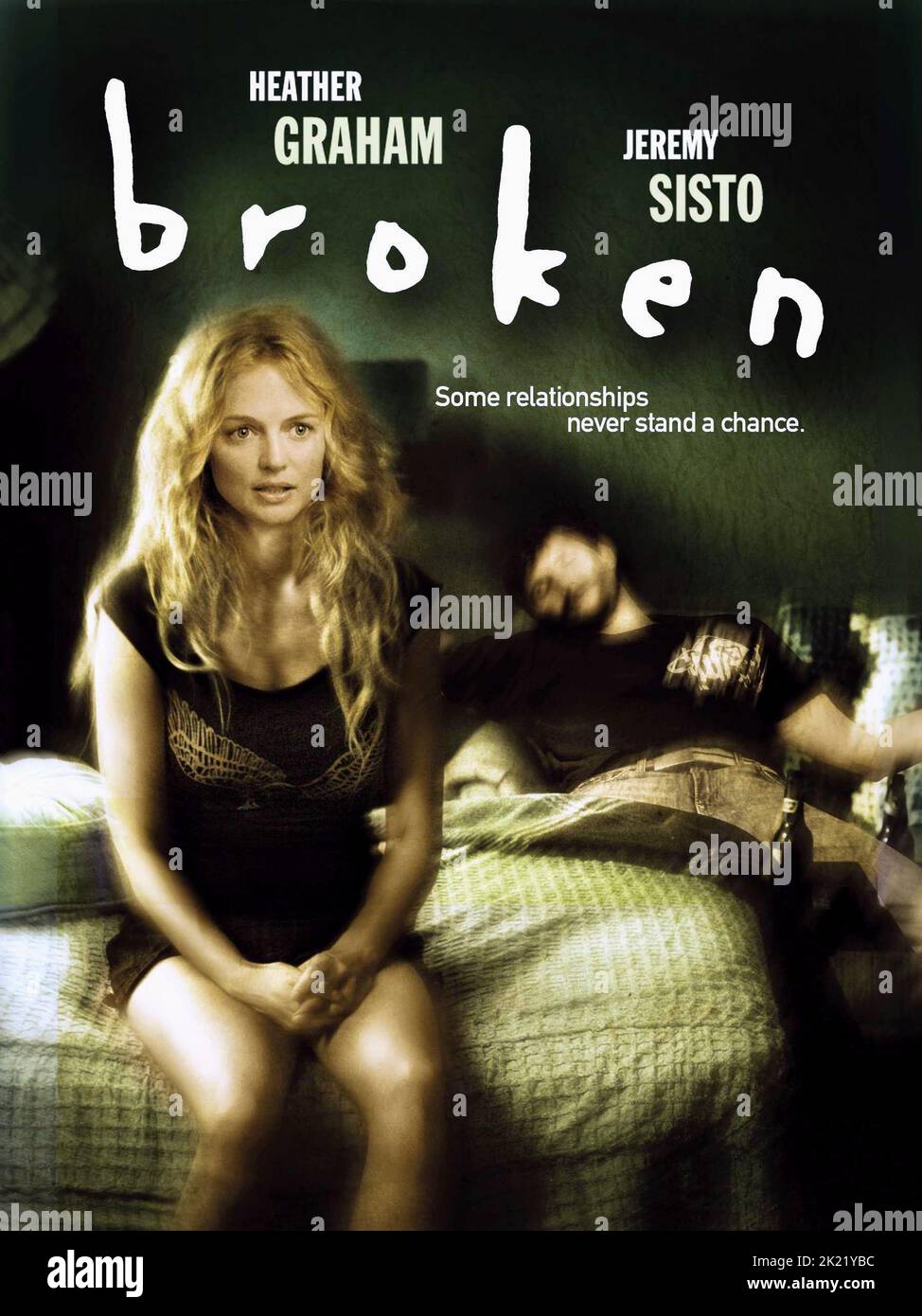 HEATHER GRAHAM AFFICHE, BROKEN, 2006 Banque D'Images