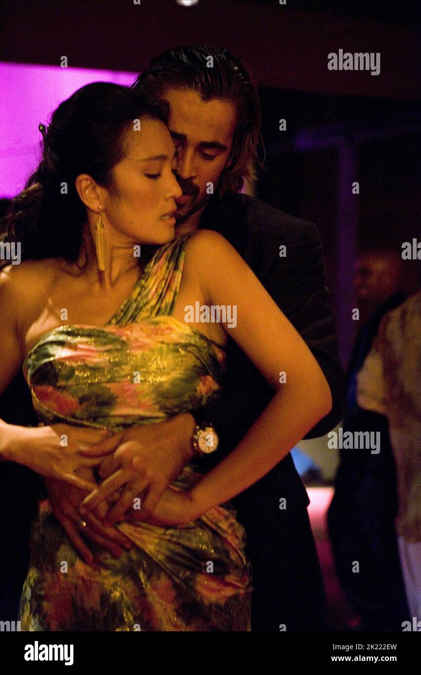 GONG LI, Colin Farrell, Miami Vice, 2006 Banque D'Images