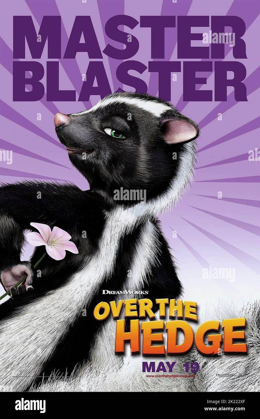 POSTER STELLA, SUR LA HAIE, 2006 Banque D'Images