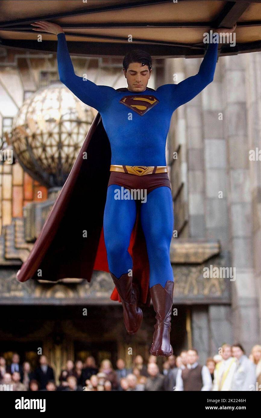 BRANDON ROUTH, Superman Returns, 2006 Banque D'Images