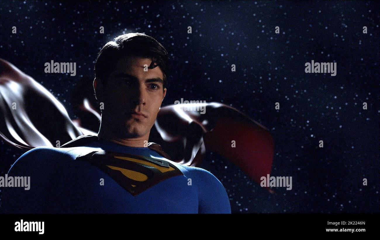 BRANDON ROUTH, Superman Returns, 2006 Banque D'Images