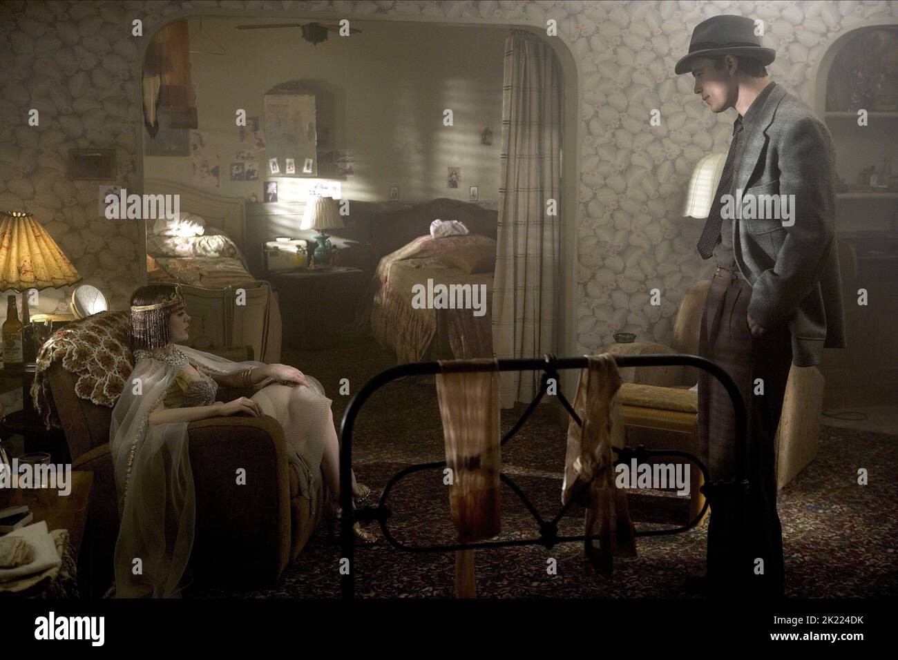 ROSE MCGOWAN, JOSH HARTNETT, LE DAHLIA NOIR, 2006 Banque D'Images