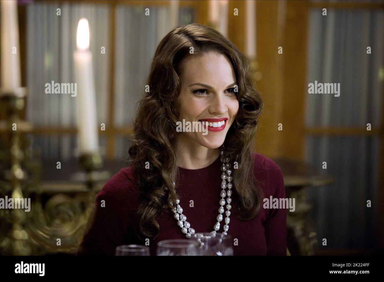 HILARY SWANK, LE DAHLIA NOIR, 2006 Banque D'Images