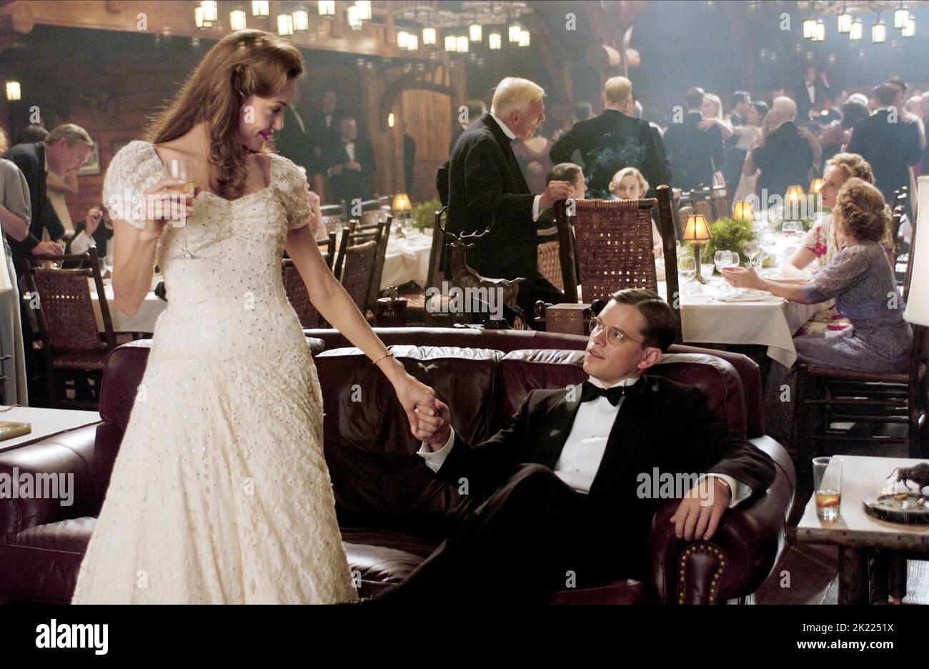 ANGELINA JOLIE, Matt Damon, le Bon Berger, 2006 Banque D'Images