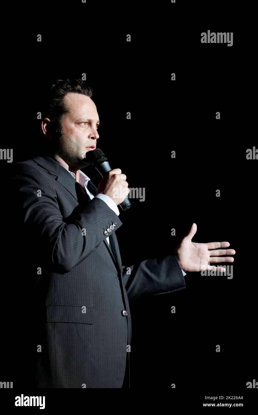 VINCE VAUGHN, SPECTACLE DE COMÉDIE WILD WEST : 30 JOURS ET 30 NUITS - HOLLYWOOD TO THE HEARTLAND, 2006 Banque D'Images