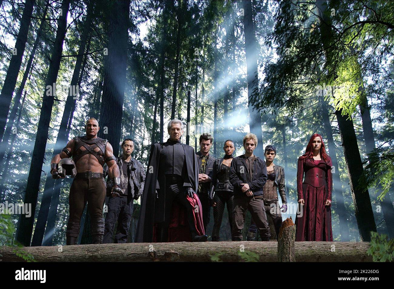 JONES,LEUNG,MCKELLEN,DANE,RAMIREZ,STANFORD,OMAHRYA,JANSSEN, X-MEN: LE DERNIER STAND: X-MEN 3, 2006 Banque D'Images