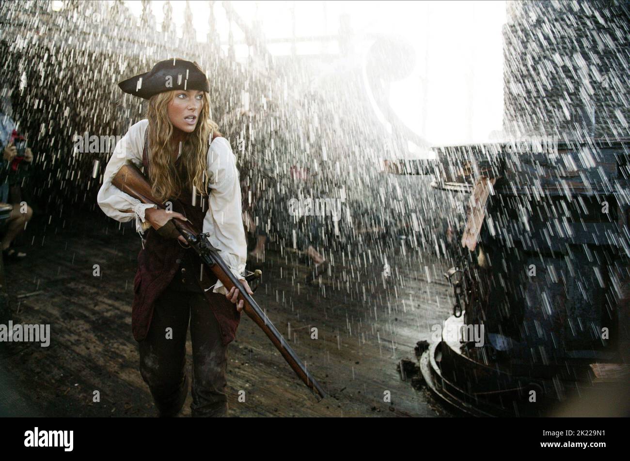 KEIRA KNIGHTLEY, PIRATES OF THE CARIBBEAN : DEAD MAN'S CHEST, 2006 Banque D'Images