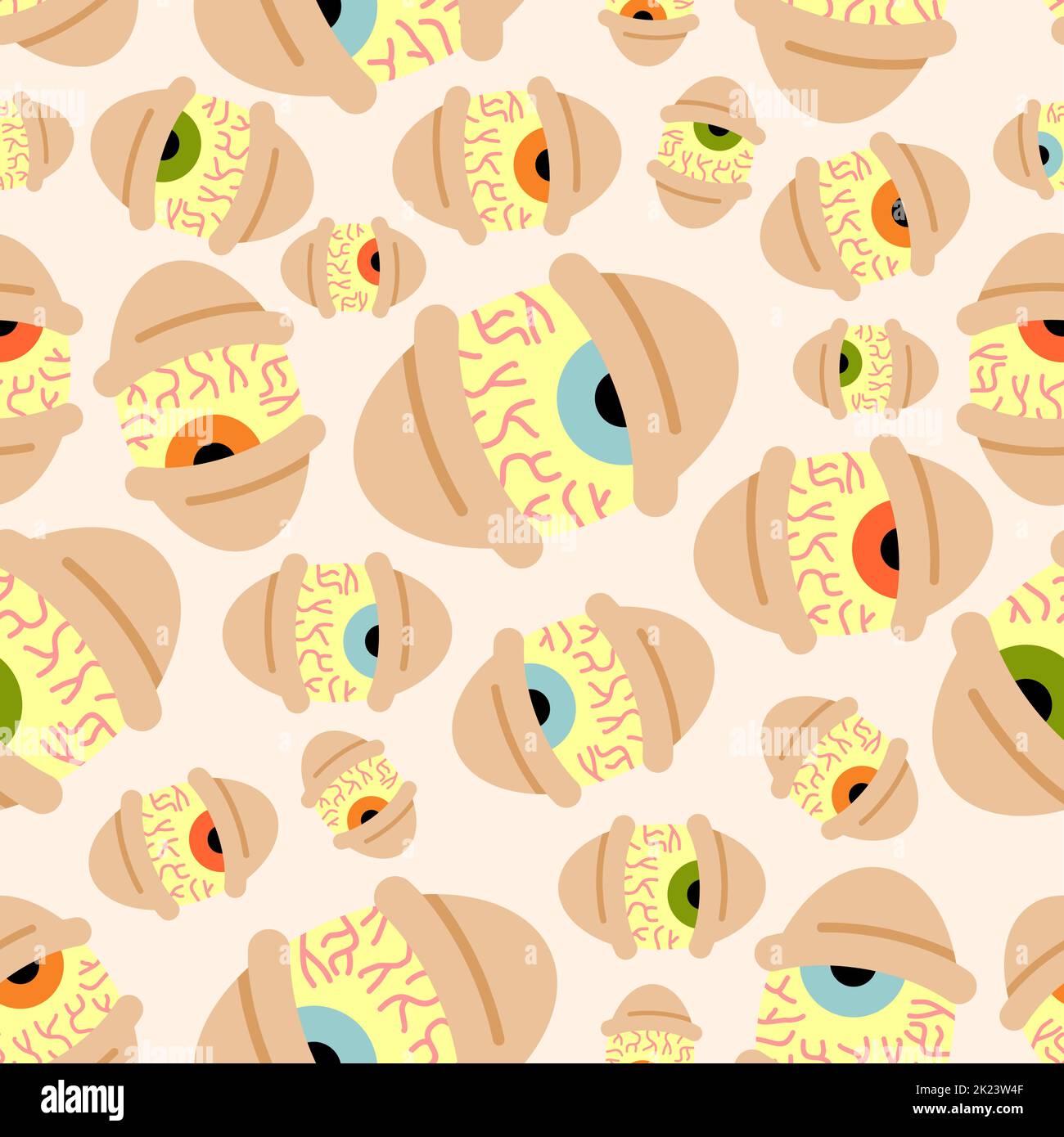 Rasta yeux modèle sans couture. Oeil trippy. Addict avec arrière-plan yeux rouges. Yeux fatigués avec texture capillaires. Illustration de Vecteur