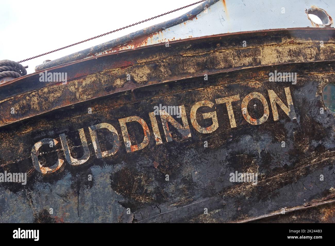 Imperial Chemical Industries, ici Cuddington Boat, construit en 1948 par Yarwood, W J & Sons Ltd, Northwich Banque D'Images