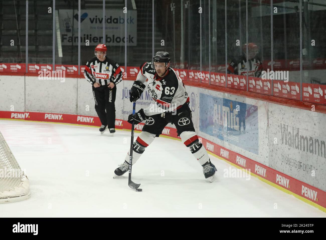 Patrick Sieloff (Kölner Haie) im Spiel der DEL, 40. Sptg.: SERC Wild Wings vs Kölner Haie Banque D'Images