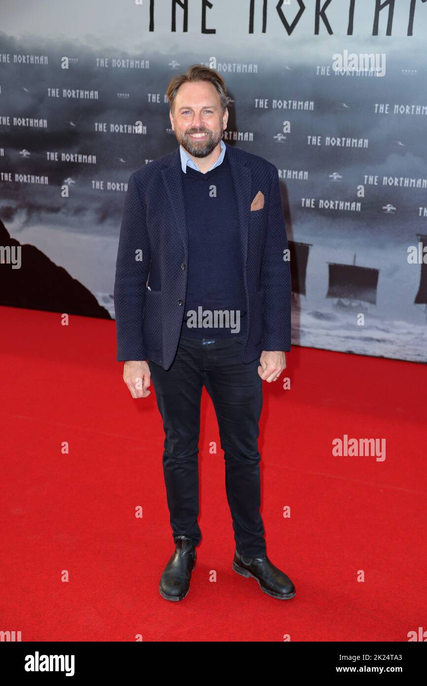 Steven Gaetjen, Deutschlandpremiere von The Northman in der Astor film Lounge, Hambourg, 30.03.2022 Banque D'Images