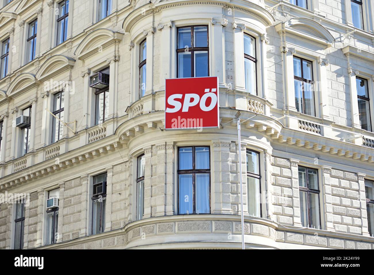 Zentrale der Sozialdemokratischen Partei Österreichs (SPÖ) in der Löwelstraße in Wien - Siège du Parti social-démocrate d'Autriche (SPÖ) o Banque D'Images