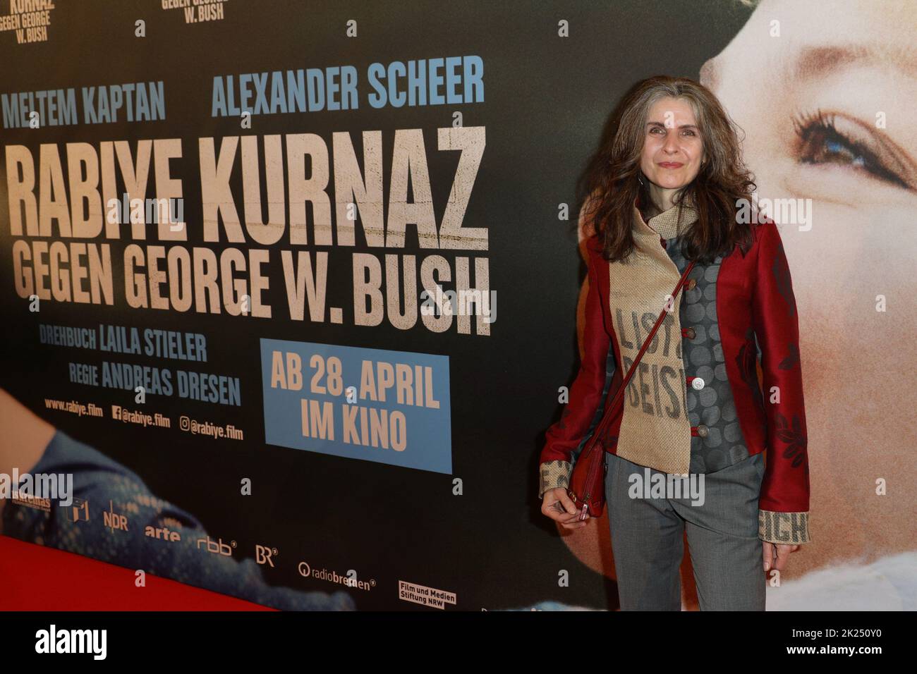 Laila Stieler, première Rabiyte Kurnaz gegen George W. Bush, Kino Lichtburg, Essen, 12.04.2022 Banque D'Images Laila Stieler, première Rabiyte Kurnaz gegen George W. Bush, Kino Lichtburg, Essen, 12.04.2022 Banque D'Images