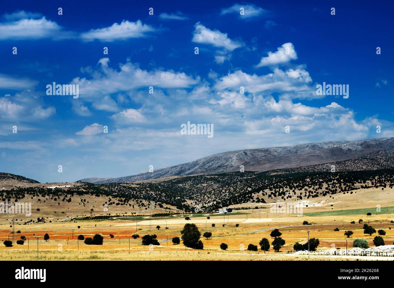 Paysage turc Banque D'Images