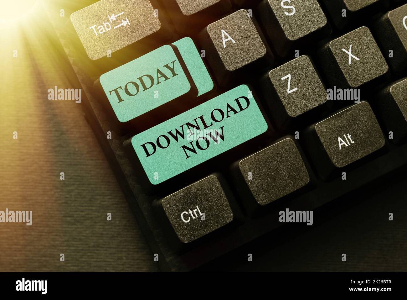 Texte manuscrite Télécharger maintenant. Mot écrit sur pour copier ou déplacer des programmes ou des informations dans un autre appareil idées de programme de traitement de texte, notion de journalisation des mises à jour de programmation Banque D'Images