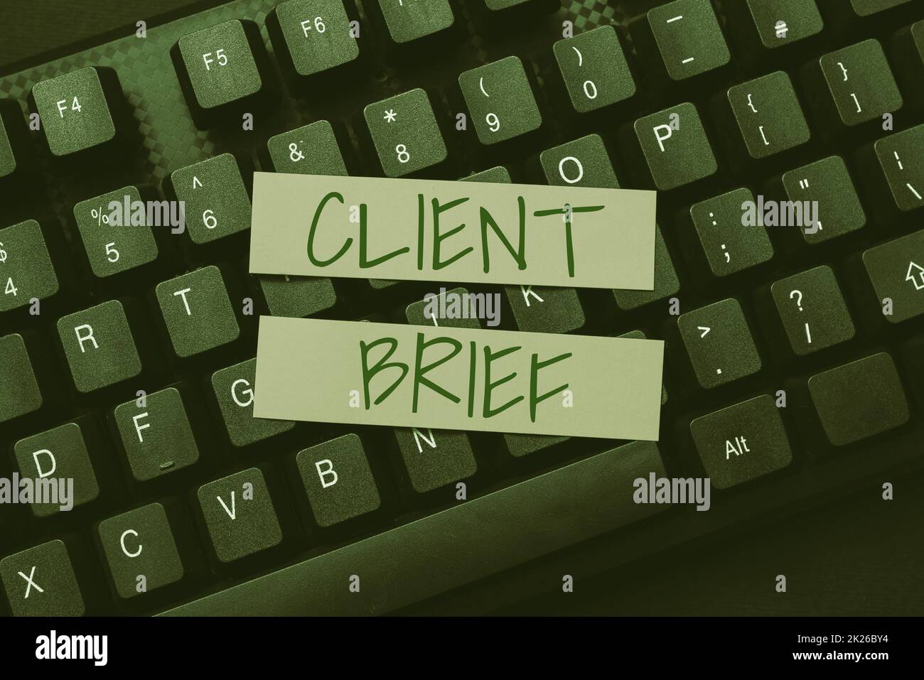Texte montrant le dossier client inspiration. Internet concept Documents liés par les termes des clients et de l'agence Abstract dactylographiing Product Documentations, Creating Brand New Book Banque D'Images