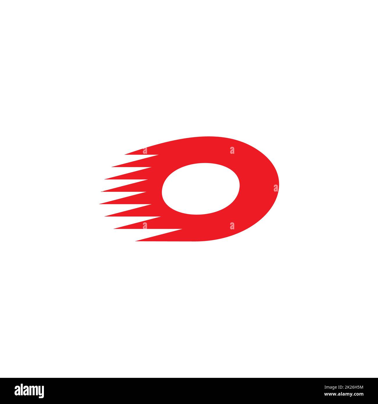 Vector font du sport. Lettres Alphabet italique gras, blanc et rouge des symboles. Banque D'Images