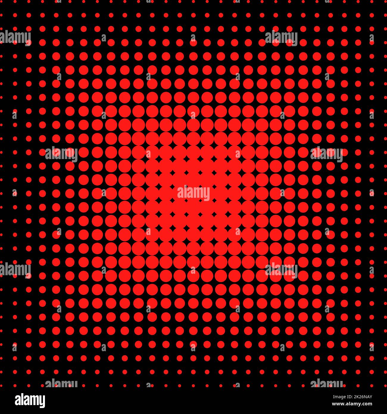 Texture style rétro pop art. Émotions visuelles. Arrière-plan de dessin animé vectoriel. L'illusion de l'art. Banque D'Images