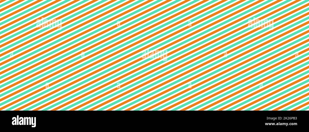 Rayures diagonales rouges et vertes sur fond blanc Banque D'Images