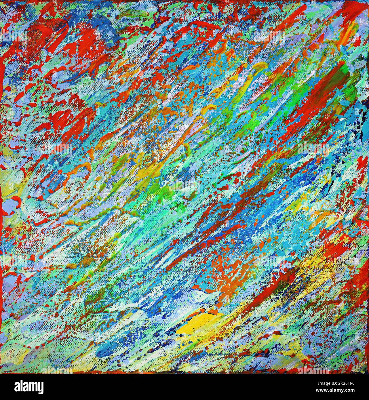 Texture d'arrière-plan de peinture d'art abstrait Banque D'Images