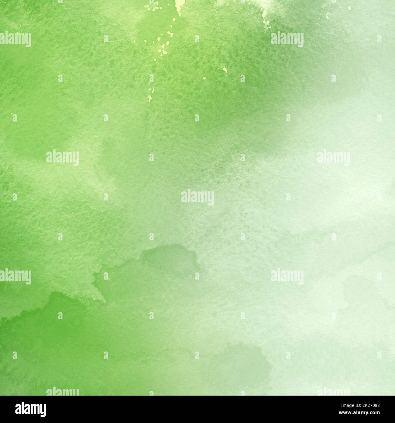 Moderne simple créatif vert clair aquarelle peint papier effet texturé arrière-plan. Banque D'Images