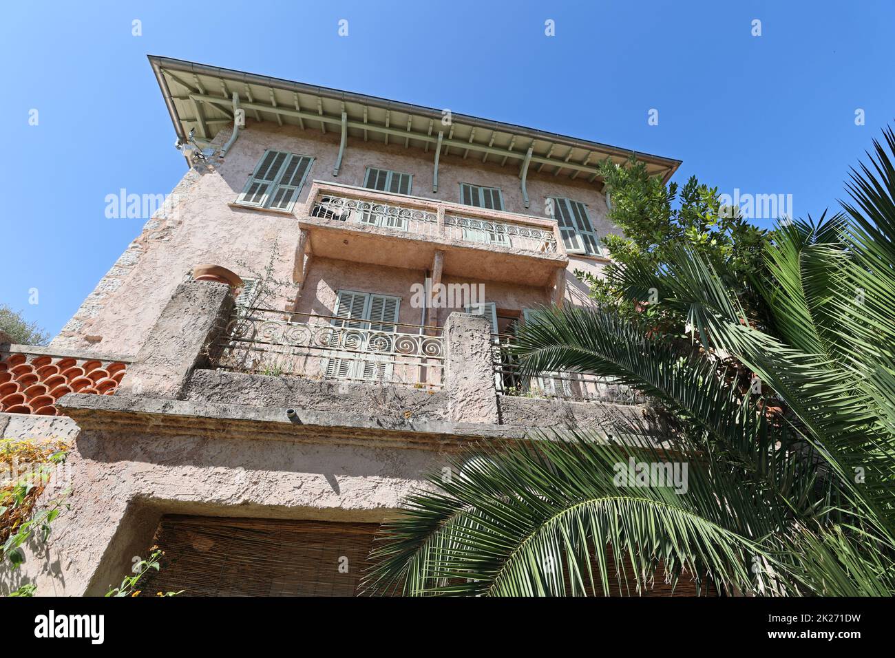 Maison occupée par Henri Matisse entre 1946 et 1947, Vence, Alpes-Maritimes, Provence-Alpes-Côte d'Azur, France. Banque D'Images