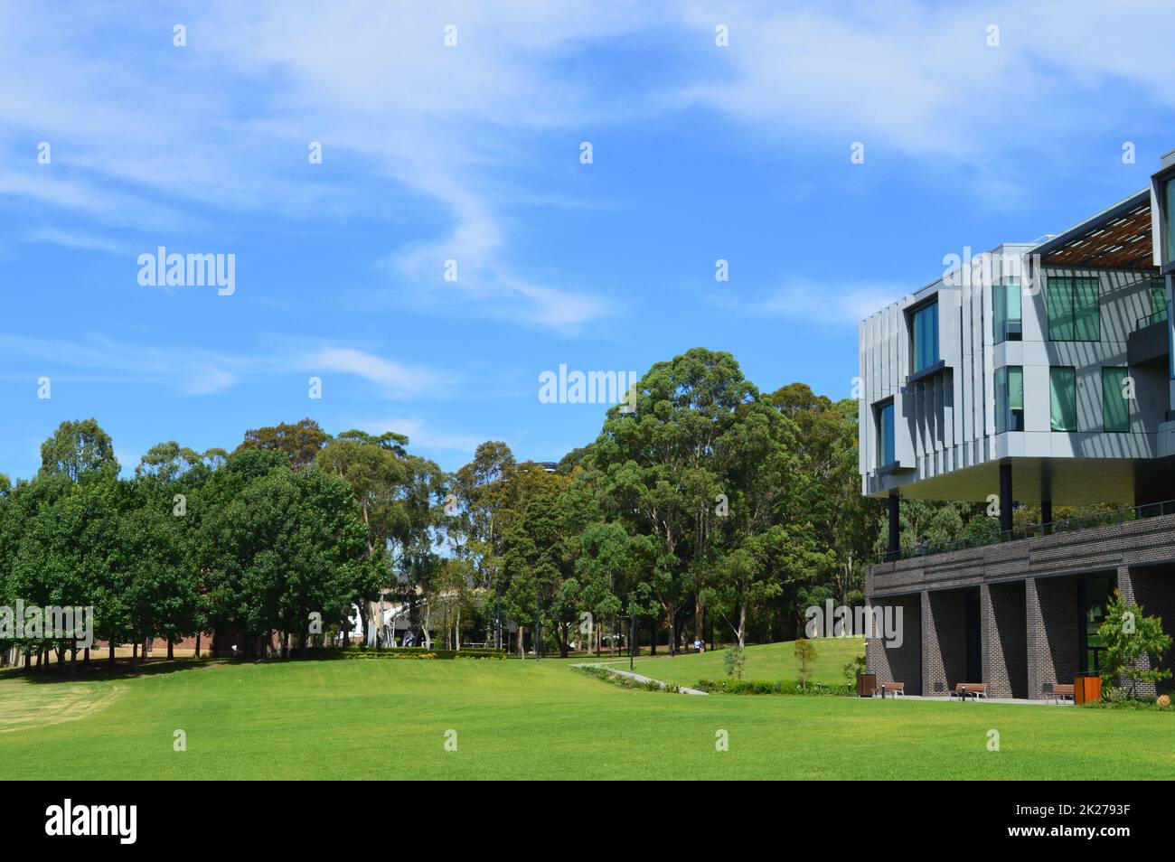 Université Macquarie à North Ryde à Sydney, Australie Banque D'Images