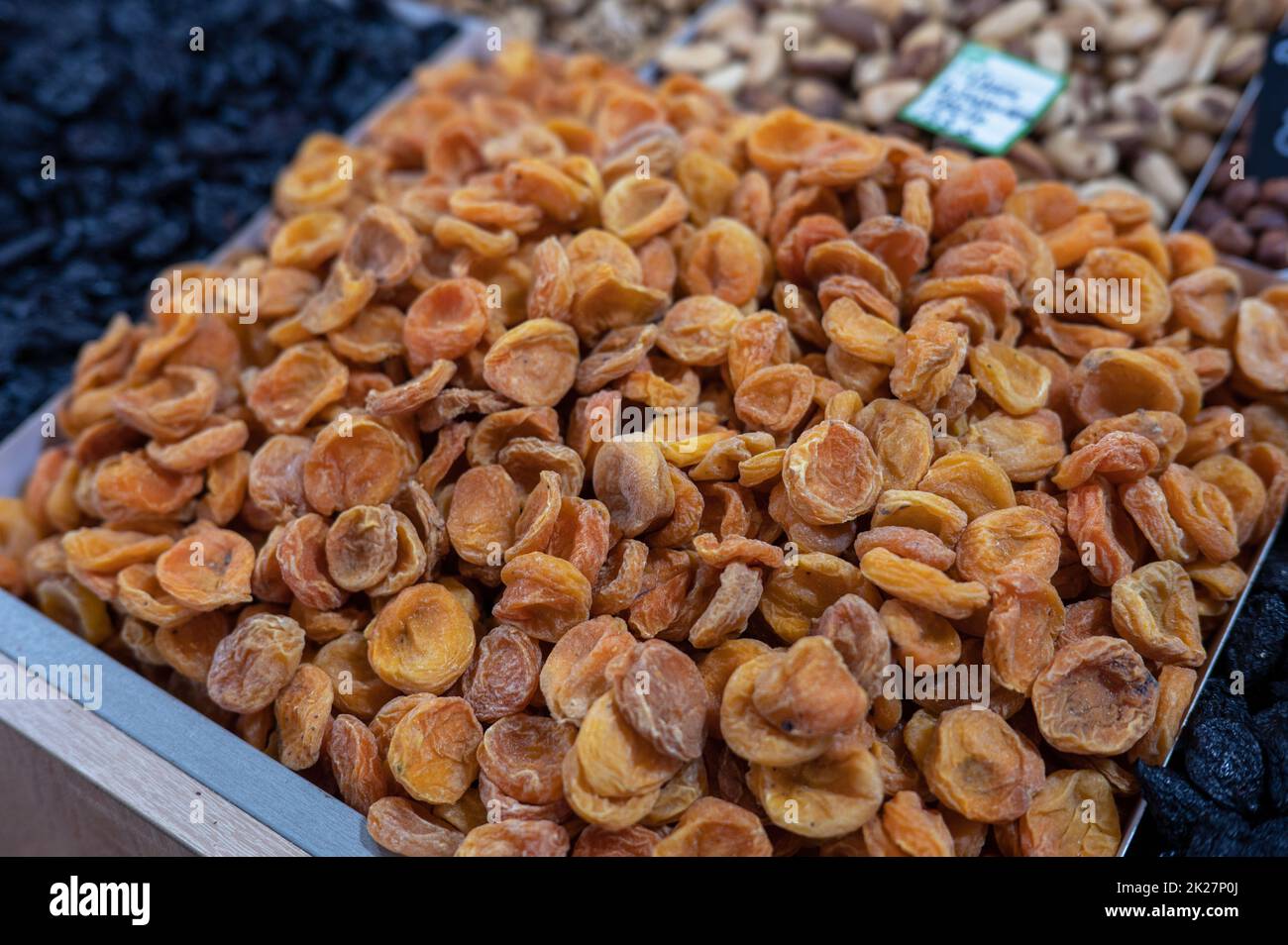 Abricot sec fruits Banque D'Images